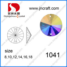 Mirror-Surface Flat Back Glass Stone for Wholesale